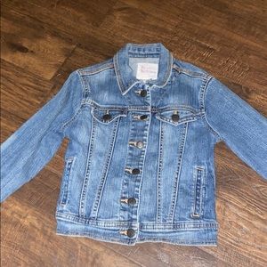 old navy child large jean jacket